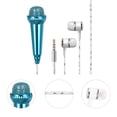 thumbnail image 2 of Microphone Portable Microphone Vocal Miniature pour Enregistrement Vocal, 2 of 8
