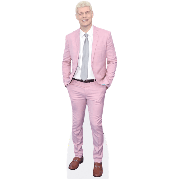Cody Rhodes (Pink Suit) Mini Size Cutout. Standee.