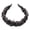 Black, variant on Satin Headband for Women Comfortable Hairband Adult Hair Accessory, 1 Count, Pearl White