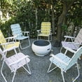 thumbnail image 6 of Novogratz Poolside Gossip, Priscilla Folding Chairs, 2-Pack, Gray, 6 of 14