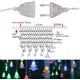 thumbnail image 4 of Luces de cortina, cadena de luces LED de 96 3 m x 0,65 m, 8 modos de iluminación, decoración de ventanas, Navidad, bodas, cumpleaños, hogar, patio RGB [clase energética G], 4 of 5