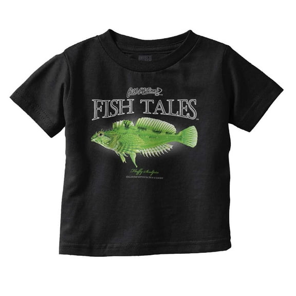 Gill McFinn Sculpin Fishing Fish Toddler Boy Girl T Shirt Infant Toddler Brisco Brands 12M