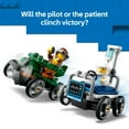thumbnail image 6 of LEGO City Airplane vs. Hospital Bed Race Car Pack Toy -  Building Toy for Kids, Boys and Girls, Ages 5+ - Gift for Birthdays and Holidays - Includes 2 Minifigures - 60459, 6 of 9