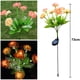 thumbnail image 2 of Luces solares de 7 campanillas de invierno, luces solares LED, decoración al aire libre para Patio, césped, jardín, sendero, 2 of 5