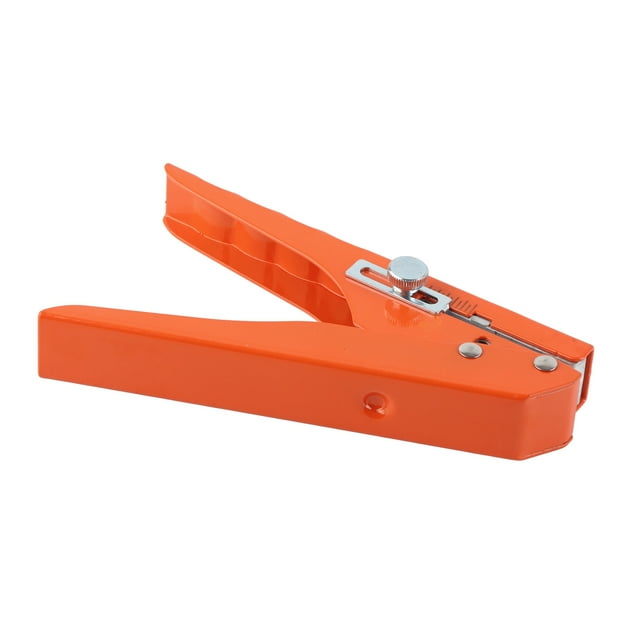 Perforadora De Papel De Un Orificio, Perforadora De Papel Que Ahorra Mano De Obra, Fuerte Superficie Cromada Hermosa De 0,3 Pulgadas Para PVC