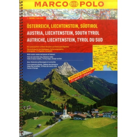 Marco Polo Osterreich, Liechtenstein, Sudtirol / Austria, Liechtenstein, South Tyrol / Autriche, Liechtenstein, Tyrol Du Sud