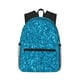 thumbnail image 1 of Easygdp Blue Glitter Mochila Casual para Portátil, Mochila para Escuela, Viajes, Negocios, 1 of 6