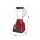 thumbnail image 3 of Licuadora Taurus Grandeur Touch 8 Velocidades Rojo, 3 of 4
