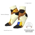thumbnail image 5 of Saiise Scooby-Doo Funny Socks Men Women Adults Novelty Graphic Crew Tube Socks Crazy Design Casual Dress Socks for Sports,Running,Travel, 5 of 7