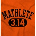 thumbnail image 2 of Mathlete Pi Math Student Teacher Womens Fitted Plus Size Graphic Tee Brisco Brands 2X, 2 of 5