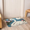 thumbnail image 6 of Swan Non-Slip Polyester Kitchen Mat Door Rugs Indoor Rug, Machine Washable, 6 of 6