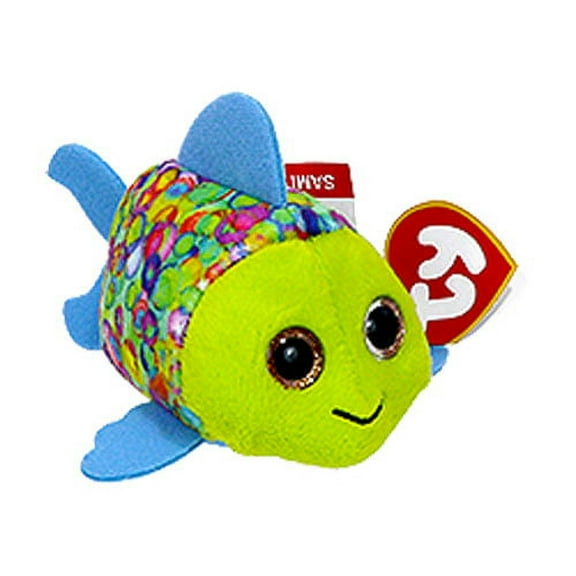 TY McDonald's Teenie Beanie Boo - SAMI the Goldfish (Version 2)(2019 - Loose)