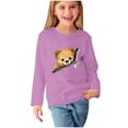 thumbnail image 4 of Levmjia Women Casual Cotton Tops Long Sleeve Solid Color Regular Fit Comfortable Breathable Blouse for School Playdate Holiday Travel Home Wear, 4 of 5