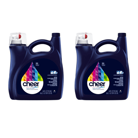 (2 pack) Cheer Colorguard Liquid Laundry Detergent, 96 Loads, 150 fl