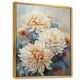thumbnail image 2 of Designart "Blissful Mums In Soft Garden Colors" Mums Floater Framed Wall Decor, 2 of 5