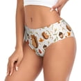 thumbnail image 2 of Balery Squirrel Ropa Interior de Algodón para Mujer con Dibujo – Braguitas Cómodas y Elásticas, Estilo Clásico-3X-Large, 2 of 6