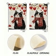 thumbnail image 3 of Happy Valentines Day Cat Garden Flag Valentine Love Heart Garden Flag Anniversary Wedding Outdoor Decor, 3 of 8