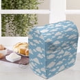 thumbnail image 3 of Blue Stand Mixer Cover, Clear Summer Sky Pattern with Clouds Dotted Background Cartoon Style Design, Kitchen Appliance Organizer Bag Cover with Pockets, 5 Quarts, Sky Blue White, by Ambesonne, 3 of 4