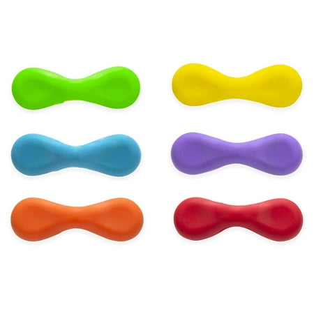 

Kikkerland Rainbow Grip Magnets 6 Ct