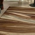 thumbnail image 5 of Superior Modern Abstract Multi-Colored Power-Loomed Indoor Area Rug, Maroon, 8' x 10', 5 of 5
