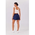 thumbnail image 2 of PINSPARK Women's Athletic Shorts High Waisted Liner Running Shorts Quick Dry Gym Workout Shorts with Zip Pockets 2.5" Inseam, 2 of 7