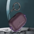 thumbnail image 3 of Audífonos TPU + PC Caja de carga Funda con soporte Funda para para Apple AirPods Pro 2 (Púrpura), 3 of 6