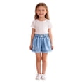 thumbnail image 3 of Lullu Girls Denim Shorts Summer Casual Pull On Lightweight Jean Shorts, Blue, Sizes 2-15, 3 of 5