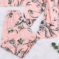 thumbnail image 4 of Fgnfyis Ensemble de Pyjama 3 Pcs à Manches Longues pour Femmes, Jaune P, 4 of 9