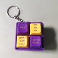 thumbnail image 3 of Kobe Electronic Voice Button Keychain Backpack Pendant Answers Me With Keyboard Sound Toy, 3 of 8