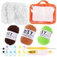 thumbnail image 1 of AURARMLET 1Jgo Kit De Crochet Para Adultos Con Material Completo Para Crear Plantas Decorativas De Tejido, 1 of 6