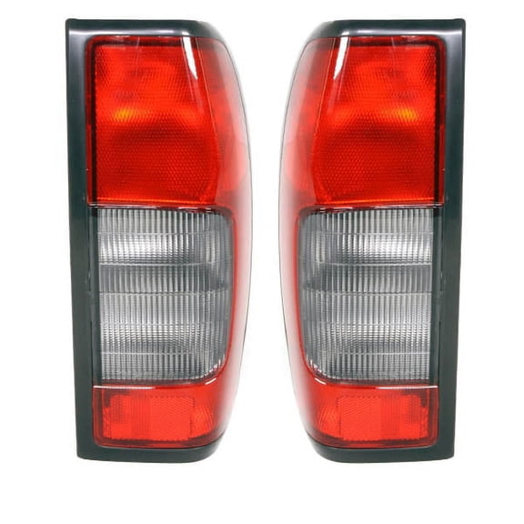 For 00-04 Frontier Truck Taillight Taillamp Rear Brake Light w/o Bulb SET PAIR