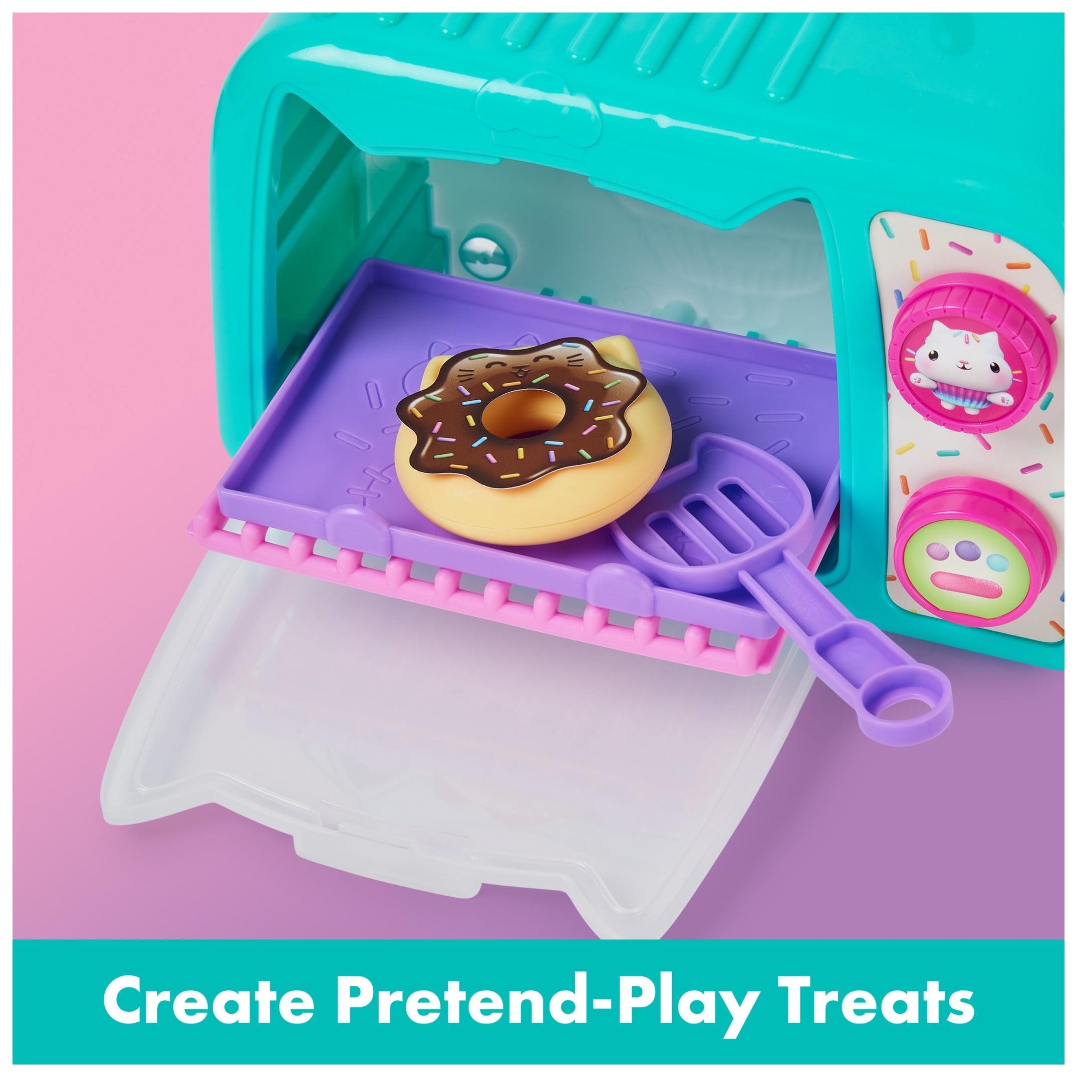Gabby’s Dollhouse, Bakey with Cakey Toy Oven with Lights and Sounds