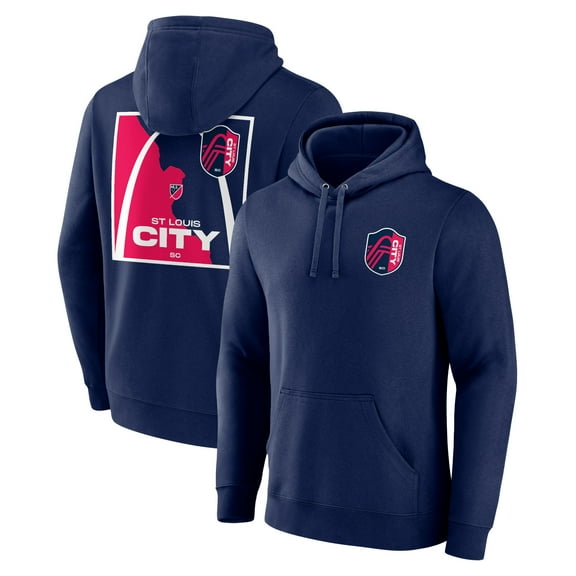 Men's Navy St. Louis City SC Team Hometown Collection Pullover Hoodie