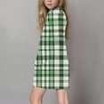 thumbnail image 6 of PWPSG Teen Girl Casual Cardigan Color Block Tunic Tops Lightweight Open Front Long Sleeve Top Fashion Daily Outfits with Pockets Green 5 Years, 6 of 7