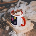 thumbnail image 5 of 3dRose, Mardi Gras Coins, 11oz Two-Tone Red Mug, 5 of 7
