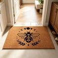 thumbnail image 6 of Cute Bee Welcome Doormat Indoor Entrance Door Mat Summer Bathroom Floor Mat Front Back Door Funny Bees Non Slip Doormat Inside Washable Entryway Carpet Rug for Porch Patio Hallway, 6 of 7