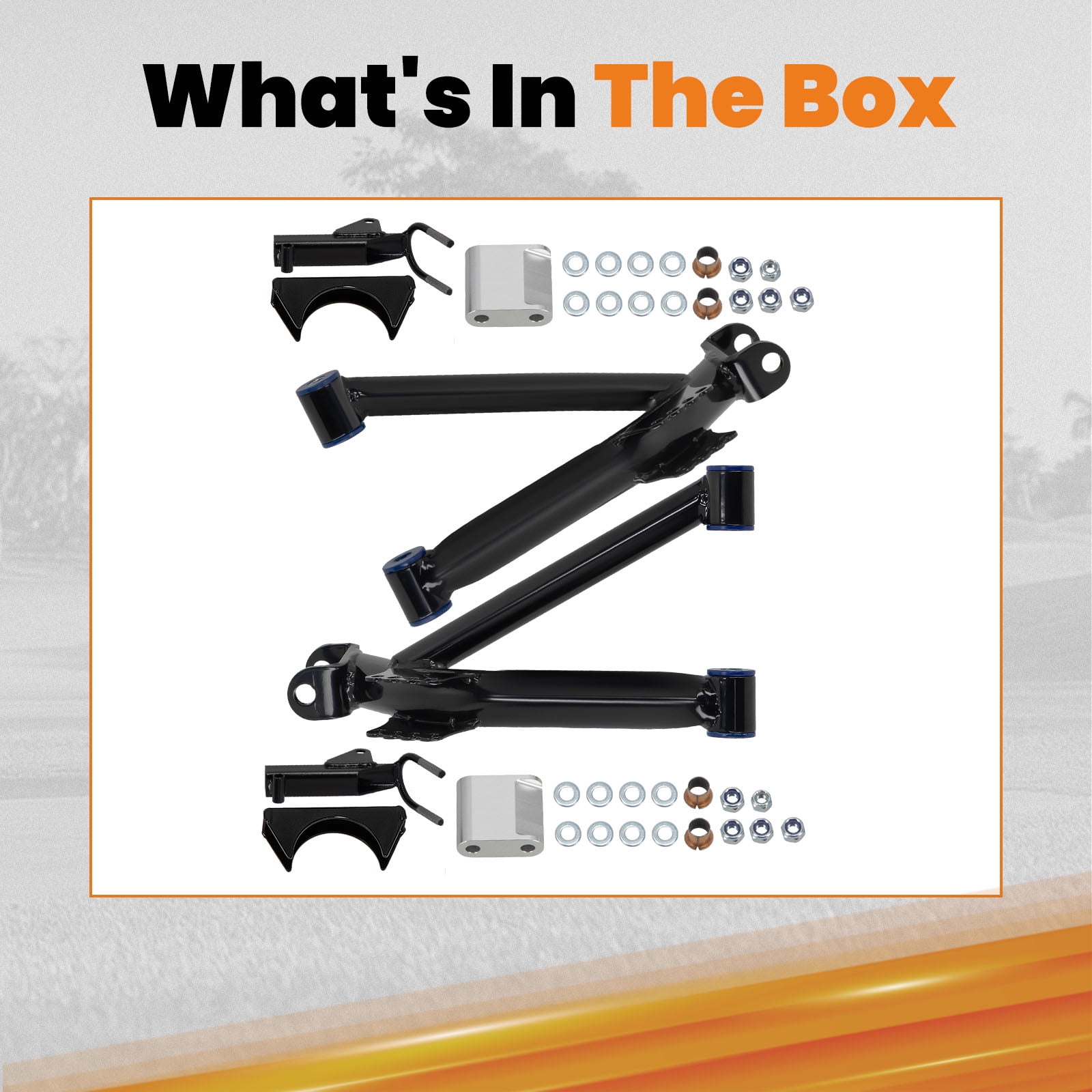 maXpeedingrods 6" A-arm Lift Kit for Yamaha Golf Cart G2 G9 Electric & Gas Model 1985-1995