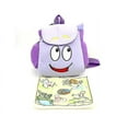 thumbnail image 4 of Dora The Explorer Purple Plush Backpack With Map Kids Toy School Christmas Gifts, 4 of 5