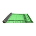 thumbnail image 2 of Ahgly Company Indoor Square Abstract Emerald Green Contemporary Area Rugs, 6' Square, 2 of 4