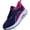 RoseBlue, variant on JOYFON Womens Wide Walking Shoes Arch Support Plantar Fasciitis Shoes Orthotic Tennis Sneakers for Foot Pain Relief BlackWhite 9.5