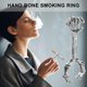 thumbnail image 3 of 3 Pieces Cigarette Holder Ring Claw Finger Holder Ring Lady Smoker Holder Ring Mini Smoke Holder, Smoker Holder Ring, 3 of 5