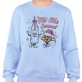 thumbnail image 2 of Holiday Tis the Season Sweatshirt Unisex 2X-Large Light Blue, 2 of 5