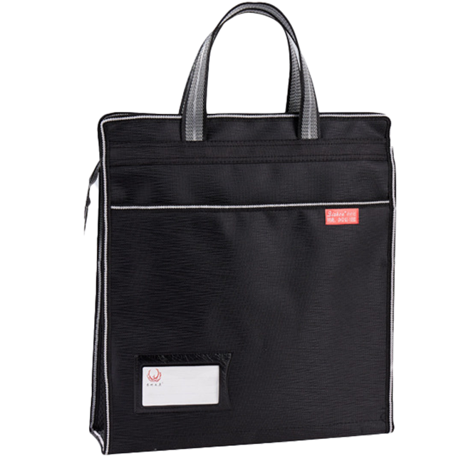 Bolsa de documentos de negocios con cremallera Bolso de documentos a prueba de agua Maletín de oficina multifuncional Adepaton CPB-US-XD245-2