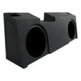 thumbnail image 2 of QPower Dual 12" Sub Box for Chevy Silverado & GMC Sierra Crew & Double Cab 2019-2025, 2 of 11