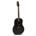 thumbnail image 2 of Ovation Ultra Electric Acoustic Guitar w/ Gig Bag - Pitch Black - 1516PBM-G, 2 of 9