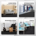 thumbnail image 3 of Yes4All EVA Interlocking Mats, Puzzle Floor Tiles, Foam Floor Padding with Border for Furniture, Home Space, Living Room, Garage 96 SQFT, 3 of 6