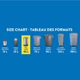thumbnail image 2 of Great Value Sacs à Ordures de Cuisine Longs, 45L, 30sacs, 2 of 4