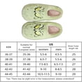 thumbnail image 2 of Pantuflas de peluche de Grinch, pantuflas peludas de monstruo verde, pantuflas transpirables de monstruo, pantuflas térmicas navideñas para hombre y mujer, 2 of 9