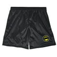 thumbnail image 3 of Justice League Batman Athletic Logo Mens Lined Mesh Shorts, Black, Medium, 3 of 6
