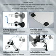 thumbnail image 4 of 9 Inch LCD Digital Microscope, 12MP High Definition Coin Microscope with Adjustable Stand Side Light for Coins for Plants, 4 of 7